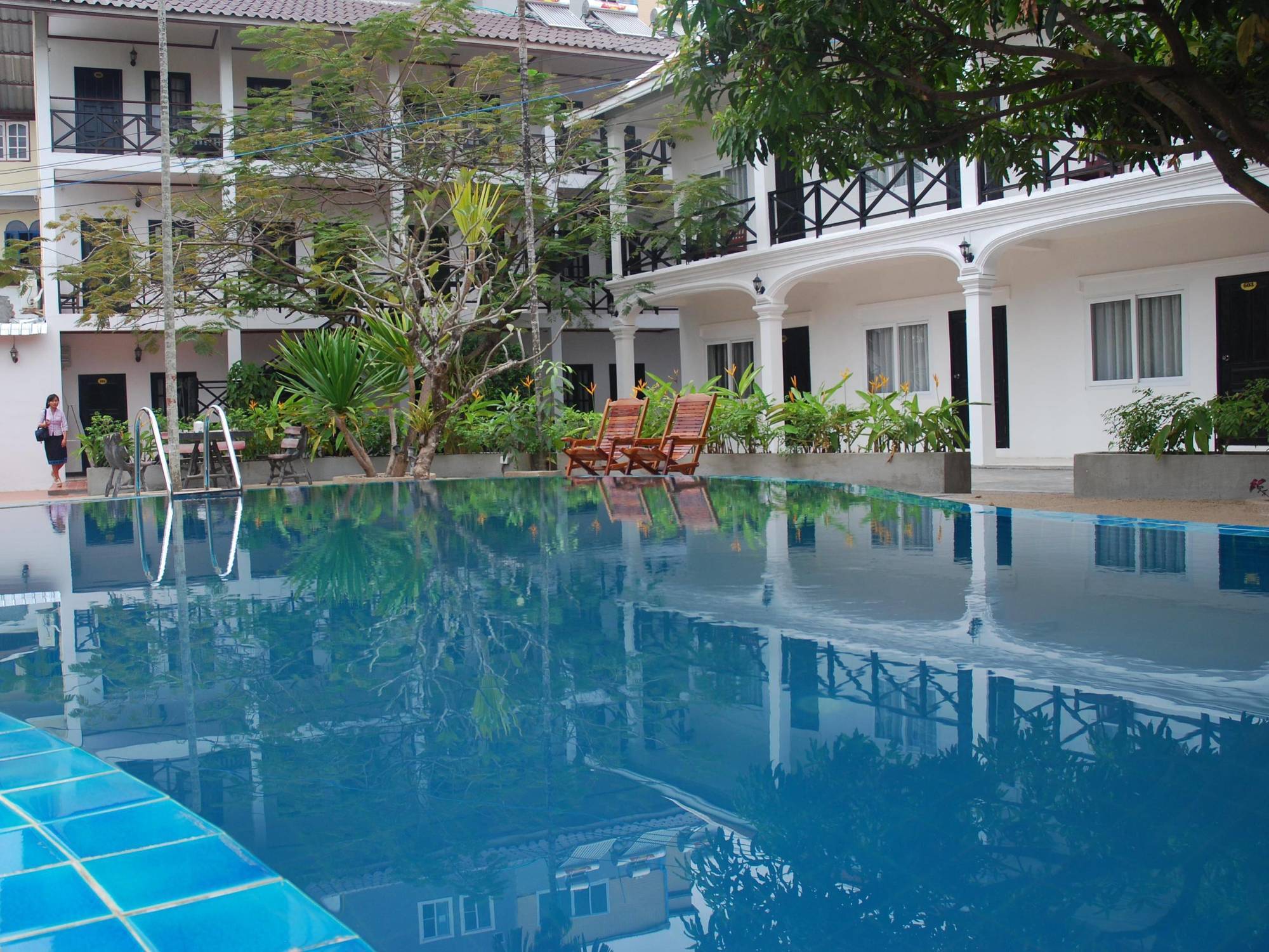 Vientiane Garden Villa Hotel Exterior foto
